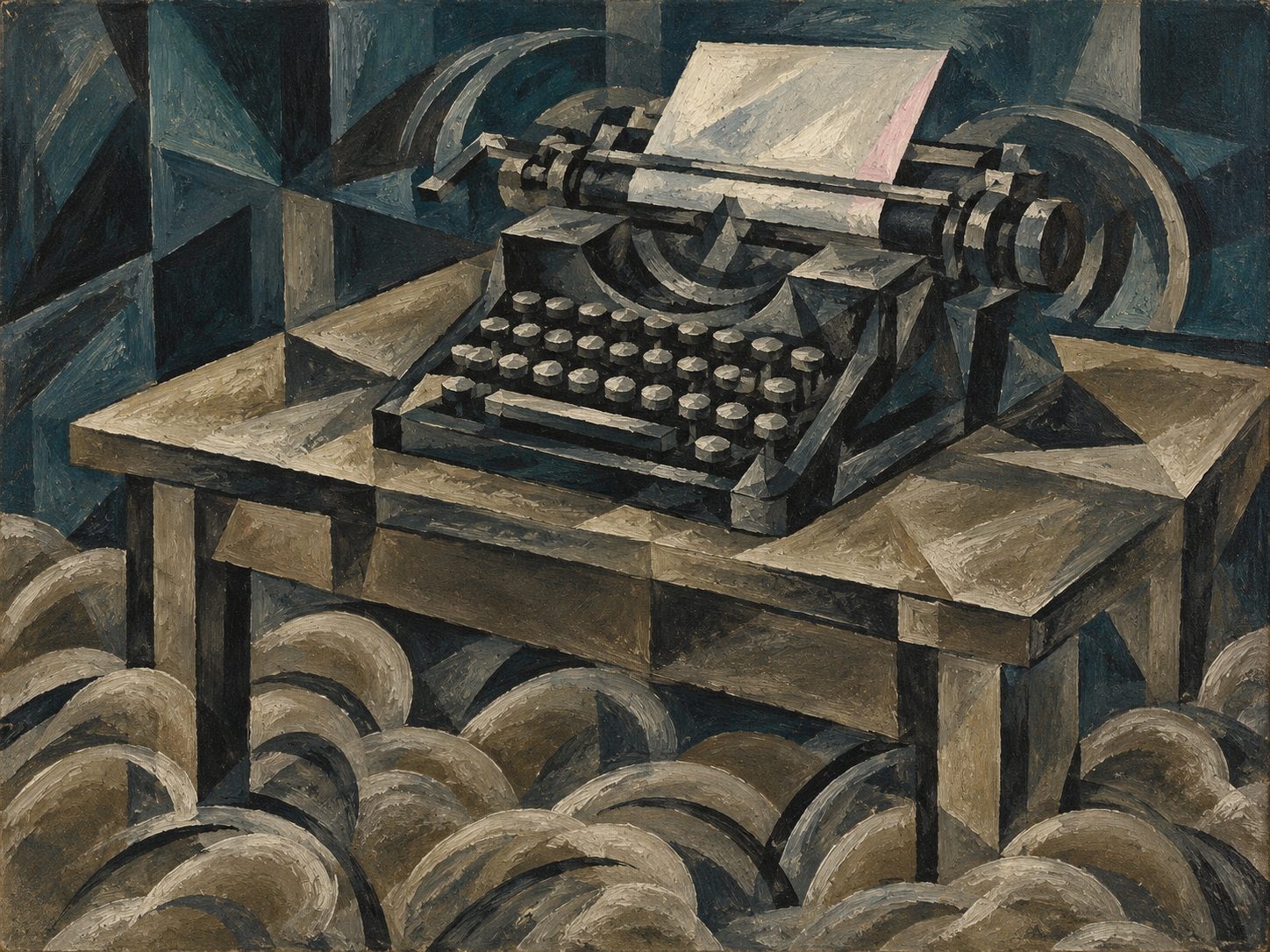 Futurist typewriter